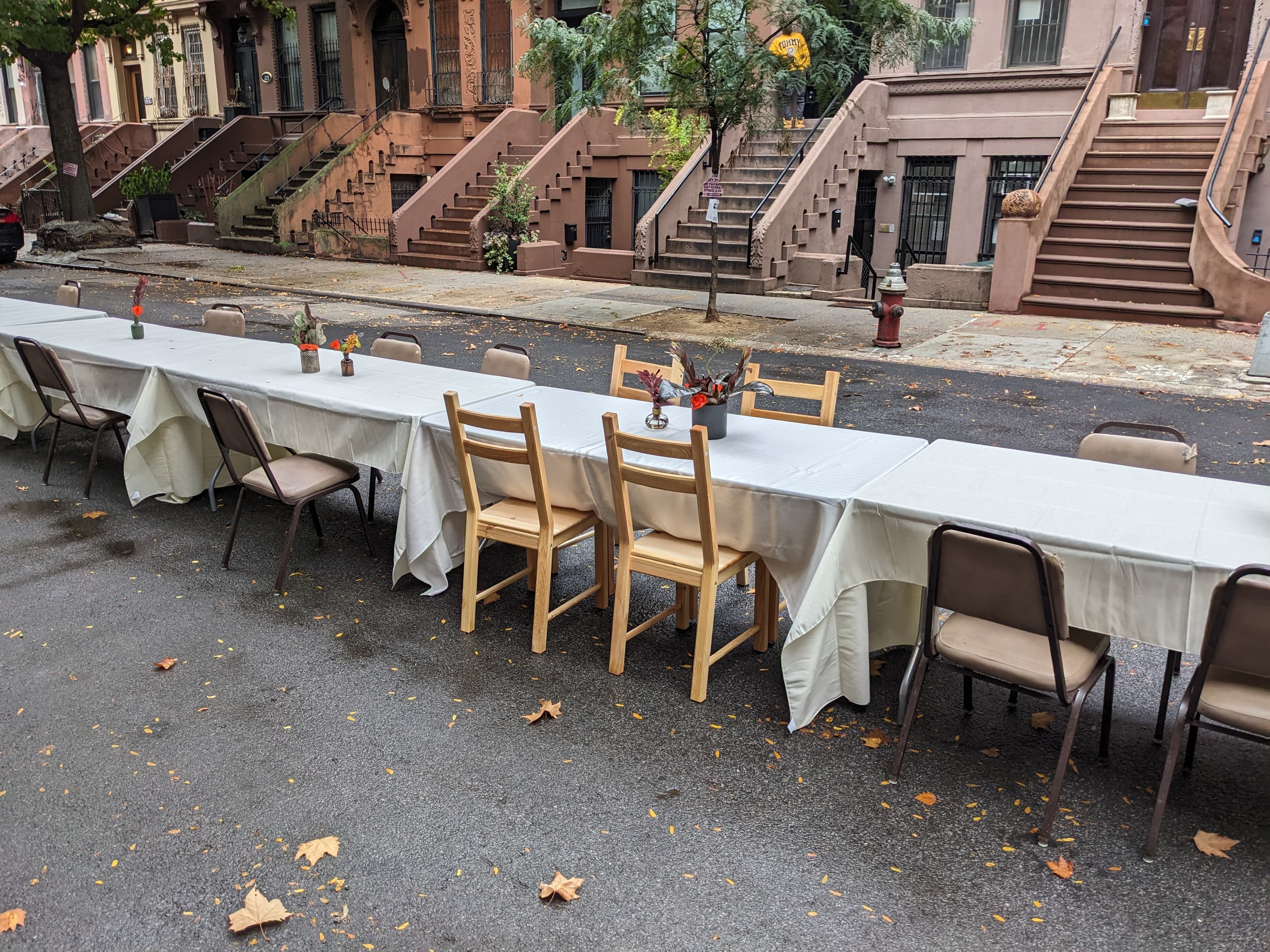 Street celebration from a past 137th Street block party