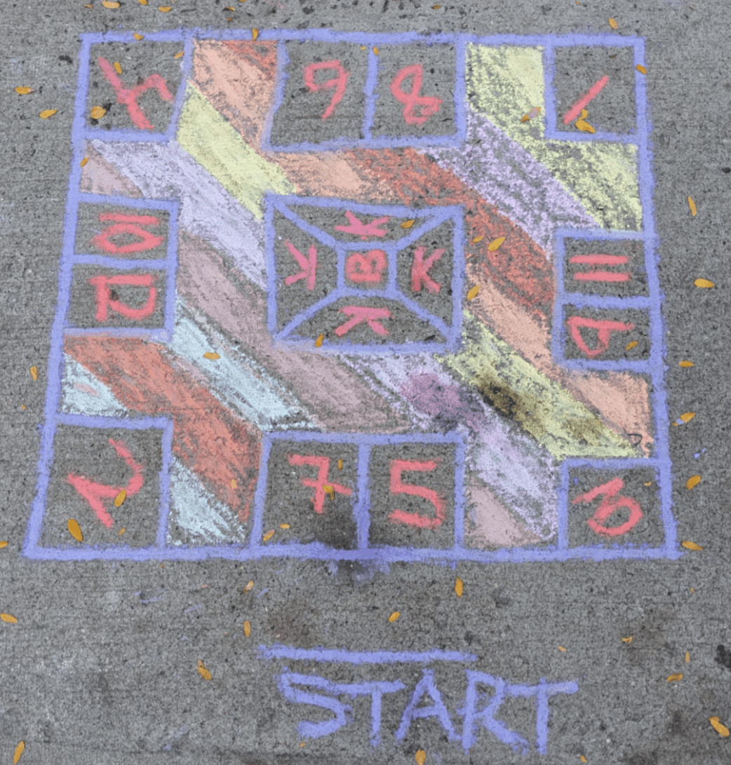 A moment from a past 137th Street block party